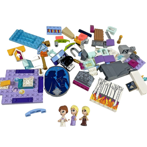 LEGO 43175 Disney Frozen II Anna Elsa Storybook Micro doll 3 Minifigures +Pieces - Picture 1 of 4